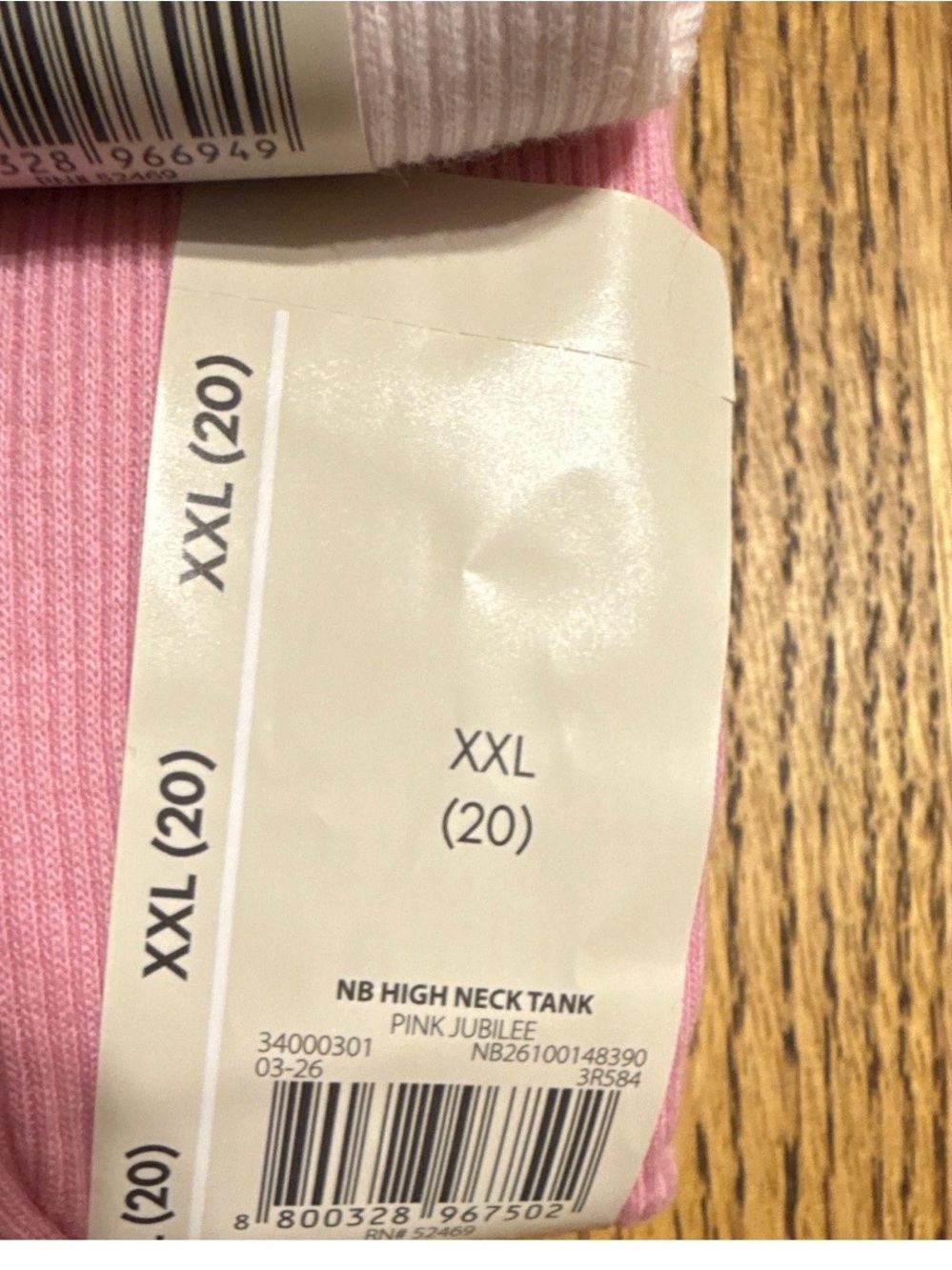 Women’s  Ribbed Tank Top Pack - Pastel autumn yellow, vibrant jade, pink cameo, - Picture 5 of 7